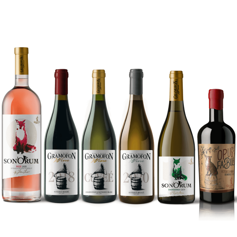 Pachet Gramofon Wine Opulenta